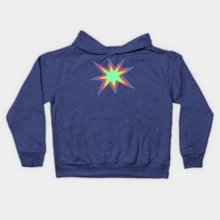 colors of the rainbow Kids Hoodie